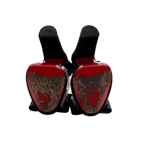 ❤️Christian Louboutin Suede Bow Slingback Heels❤️ - Picture 5 of 5